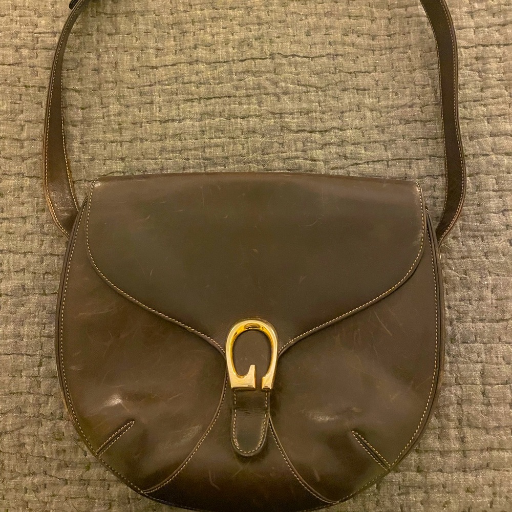 Gucci crossbody saddlebag